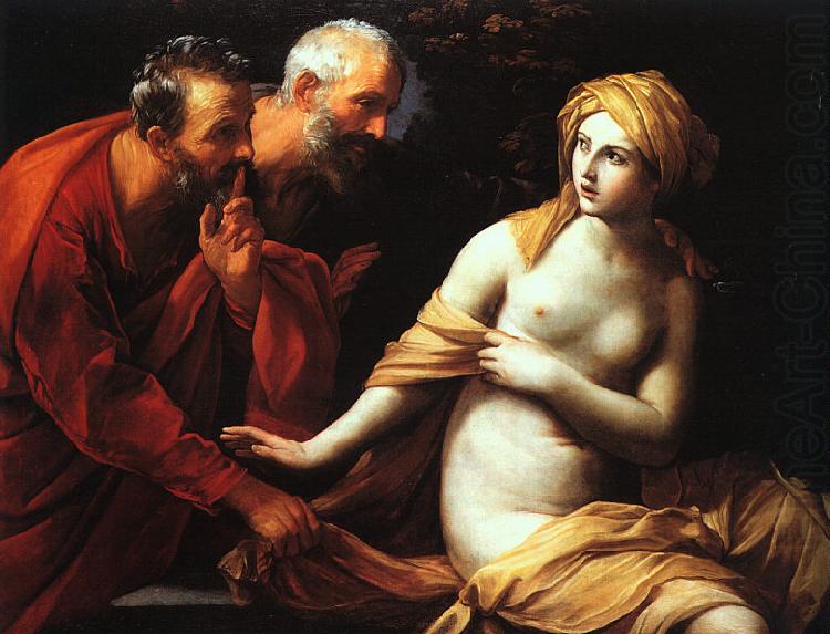 Guido Reni Susannah and the Elders oil painting picture
